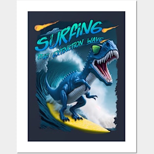 Surfing the extinction wave Posters and Art